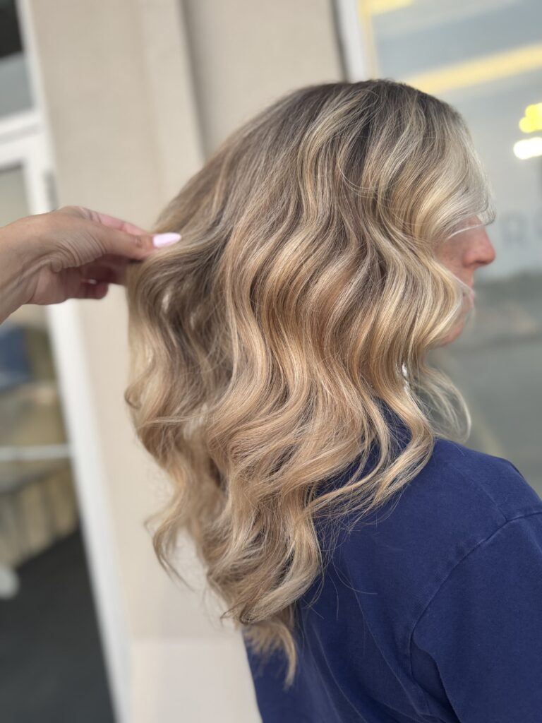 Blond Styled Hair | About Amanda Creates Beauty