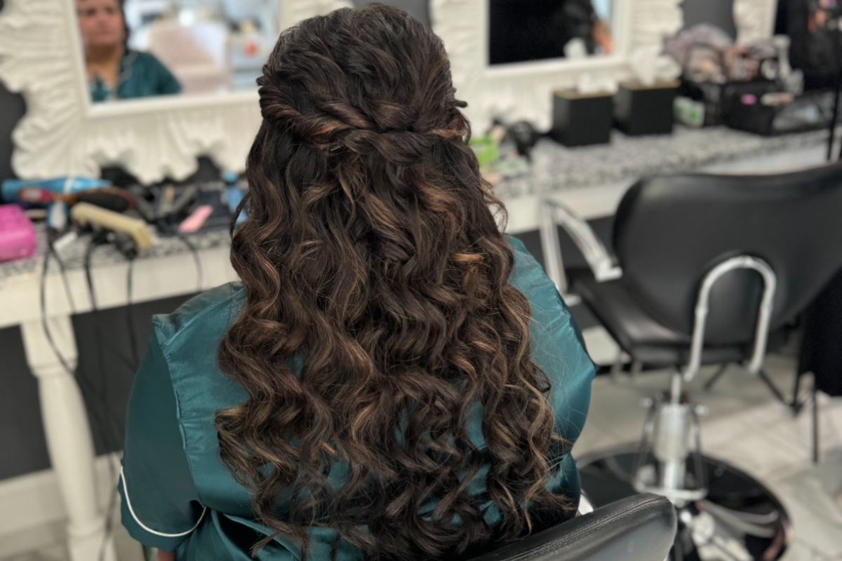 on-site bridal hair Buffalo